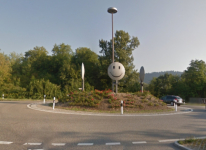 Kreisel bei Sisseln